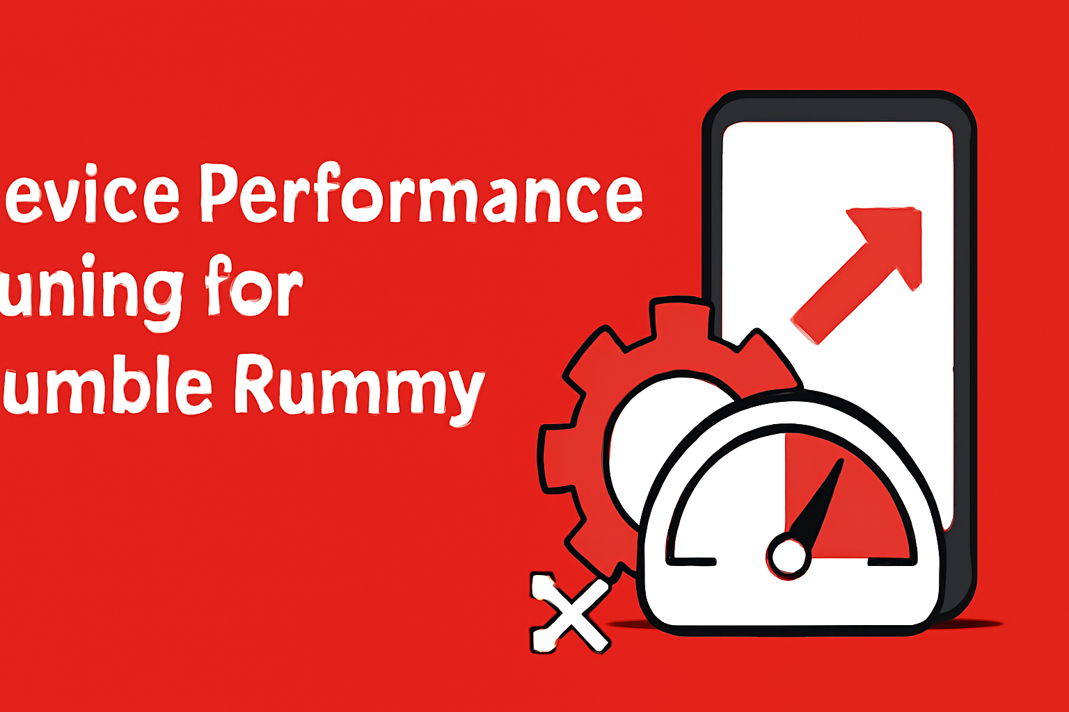 An informative graphic comparing Android and iOS versions of Rumble Rummy.