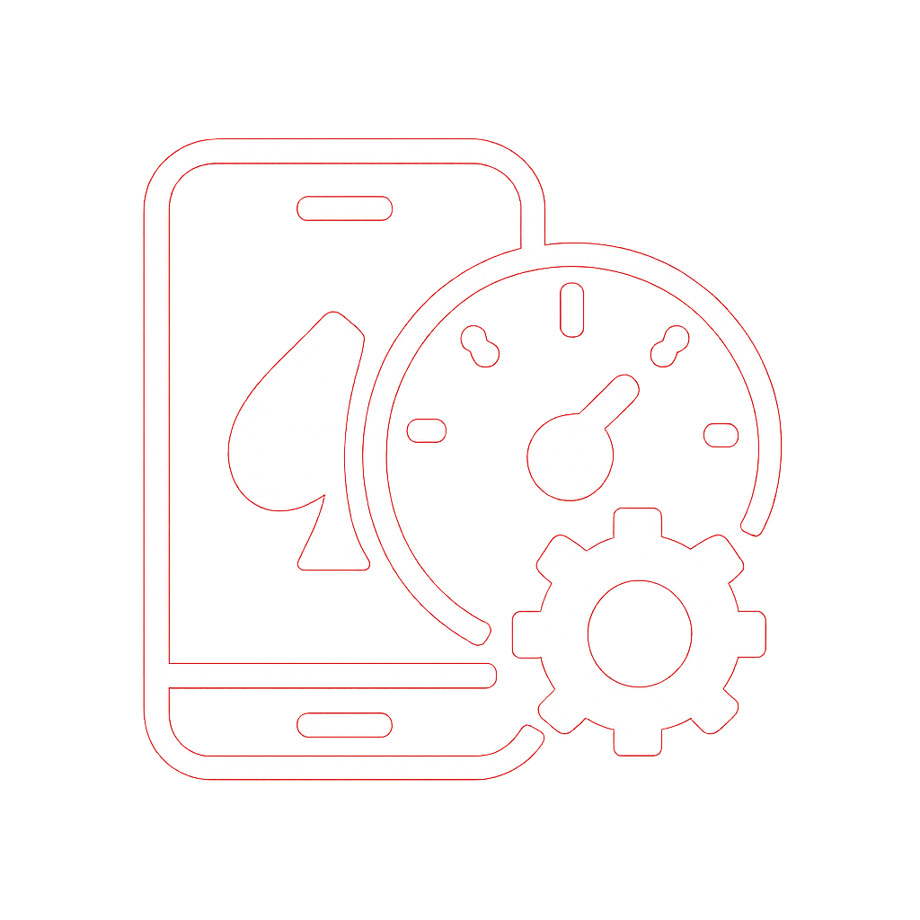 A badge displaying the theme of Rumble Rummy on Android and iOS.