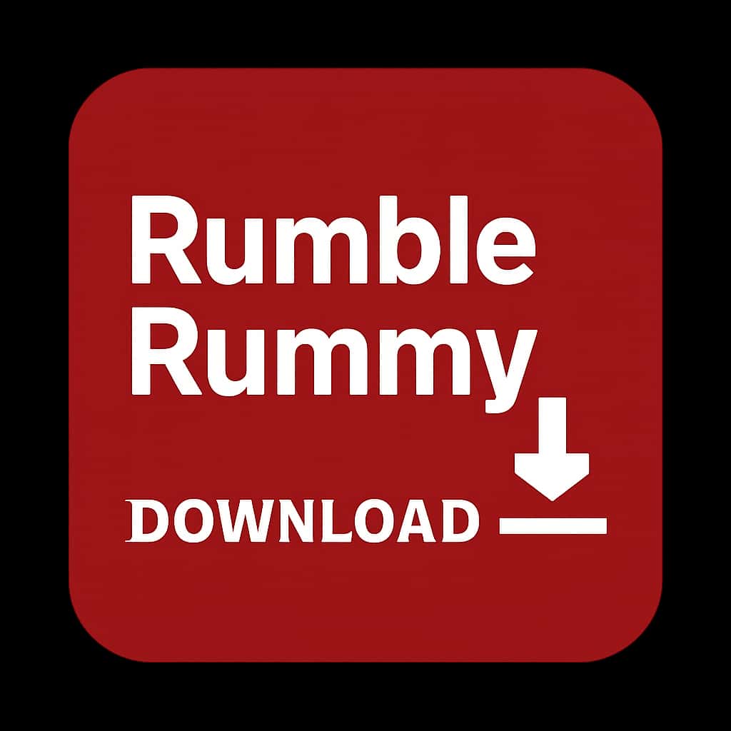 Minimal icon representing Rumble Rummy download guide.