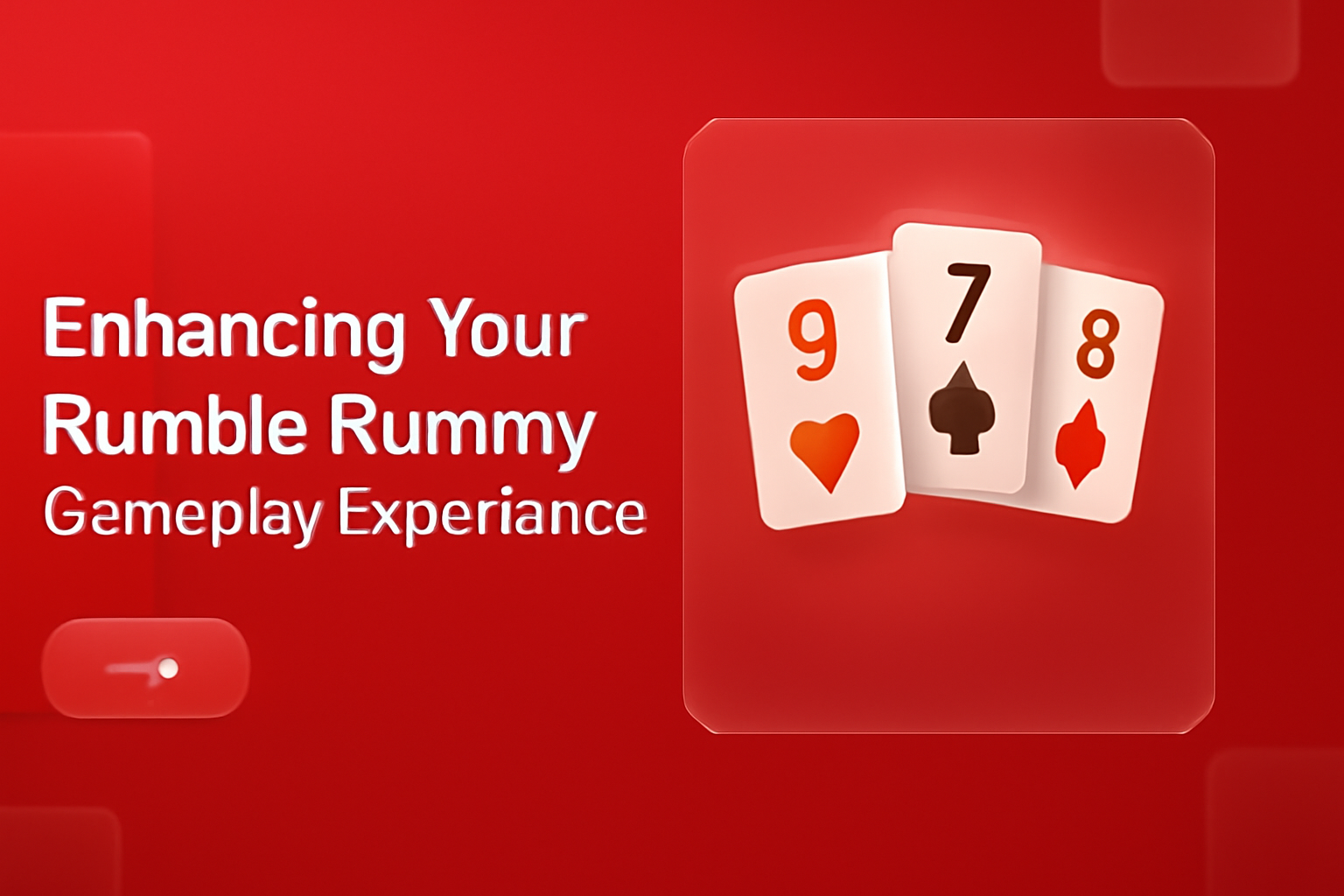 A visual representation of device compatibility for Rumble Rummy with clear text.