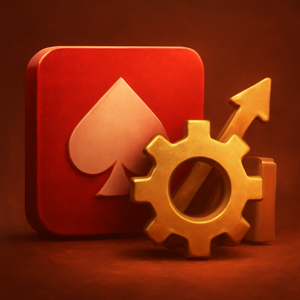 An icon representing the update process for Rumble Rummy.