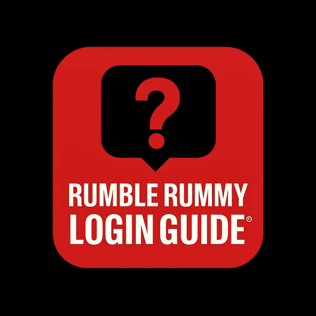 A badge symbolizing the Rumble Rummy Login Guide resource.