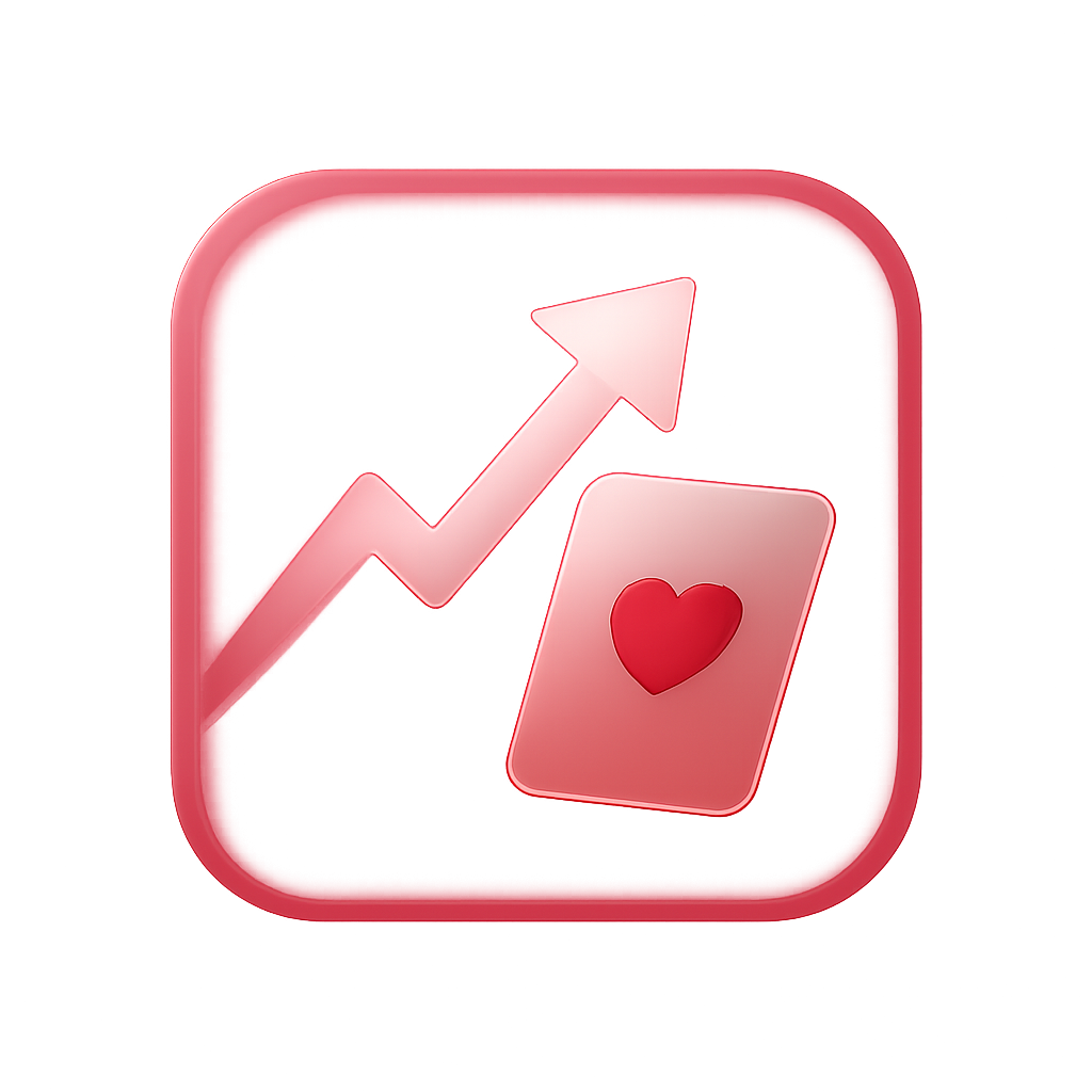 Minimal icon representing iOS Install Guide for Rumble Rummy.