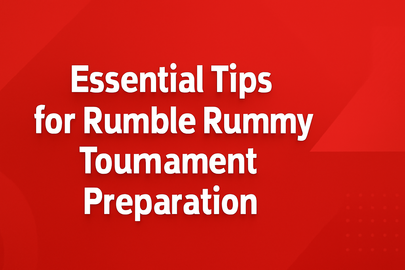 Informational scene depicting the installation process for Rumble Rummy.