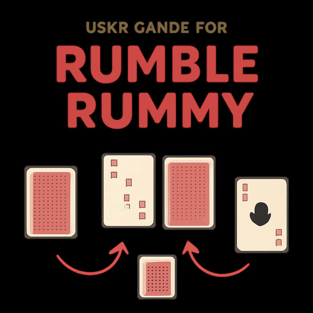 Illustration related to the User Guide for Rumble Rummy.