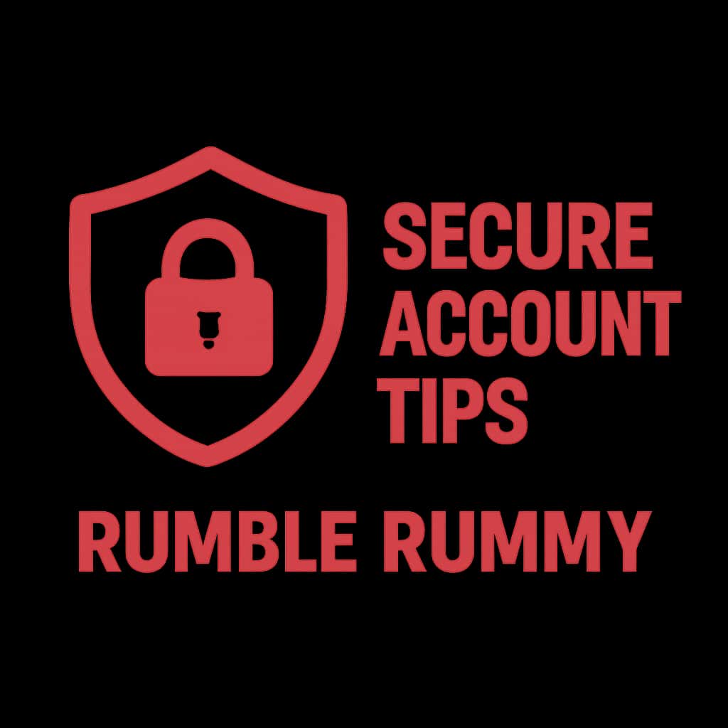 Icon symbolizing account security tips for Rumble Rummy.